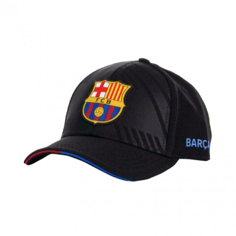 FC Barcelona detská čiapka baseballová šiltovka Cross black