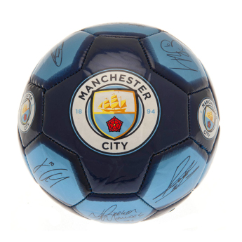 Manchester City fotbalová mini lopta Sig 26 Skill Ball - Size 1