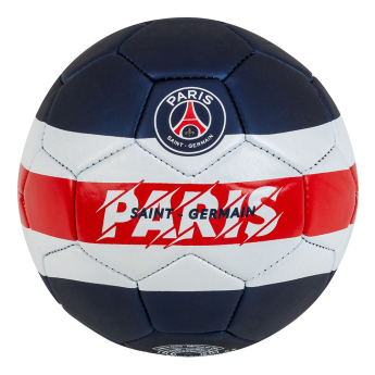 Paris Saint Germain fotbalová mini lopta Metallic navy - size 1