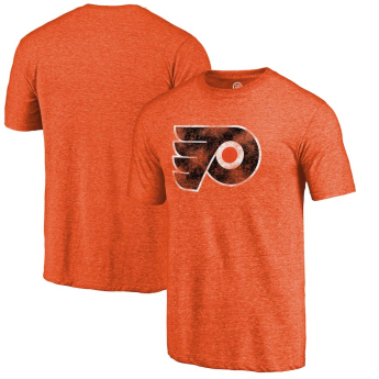 Philadelphia Flyers pánske tričko orange Primary Logo Distressed