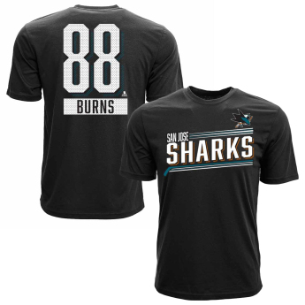 San Jose Sharks pánske tričko Brent Burns #88 Icing Name and Number