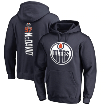Edmonton Oilers pánska mikina s kapucňou McDavid #97 name and number