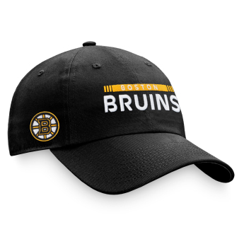 Boston Bruins čiapka baseballová šiltovka Unstr Adj Black