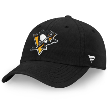 Pittsburgh Penguins čiapka baseballová šiltovka NHL Core Black Curved Unstructured