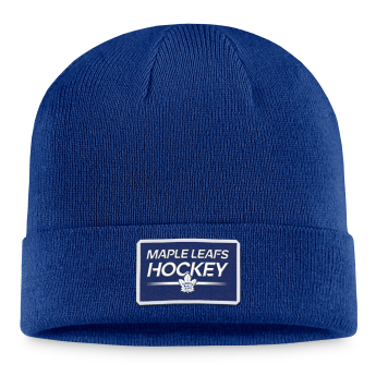 Toronto Maple Leafs zimná čiapka Authentic Pro Prime Cuffed Beanie blue
