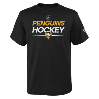Pittsburgh Penguins detské tričko Apro Wordmark Ss Ctn Tee