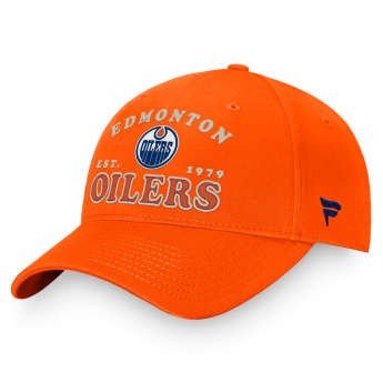 Pánská Kšiltovka Edmonton Oilers Heritage Unstructured Adjustable