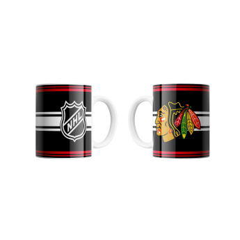 Chicago Blackhawks hrnček FaceOff Logo NHL (330 ml)