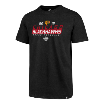 Chicago Blackhawks čiapka baseballová šiltovka 47 Brand Club Tee NHL black GS19