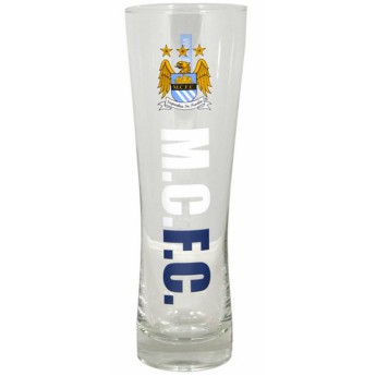 Manchester City poháre glass logo