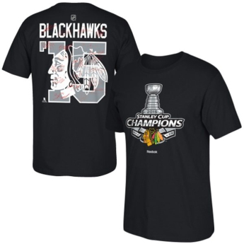 Chicago Blackhawks pánske tričko 2015 Stanley Cup Champions Signature