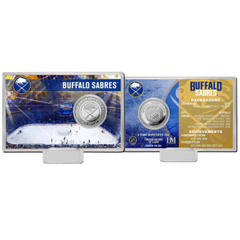 Buffalo Sabres zberateľské mince History Silver Coin Card Limited Edition od 5000