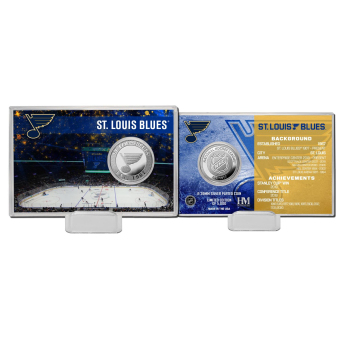 St. Louis Blues zberateľské mince History Silver Coin Card Limited Edition od 5000