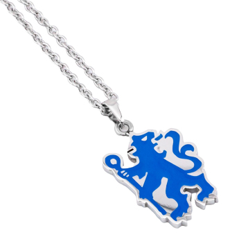 FC Chelsea prívesok na krk Colour Lion Pendant & Chain