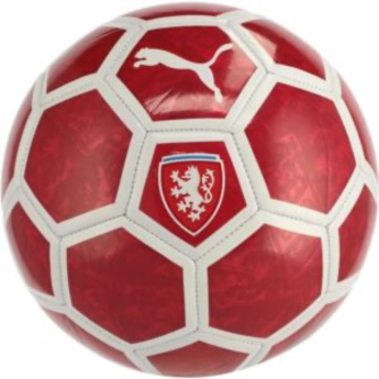 Futbalová reprezentácia futbalová lopta Czech Republic For All Time red