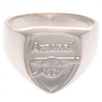 FC Arsenal prsteň Sterling Silver Medium