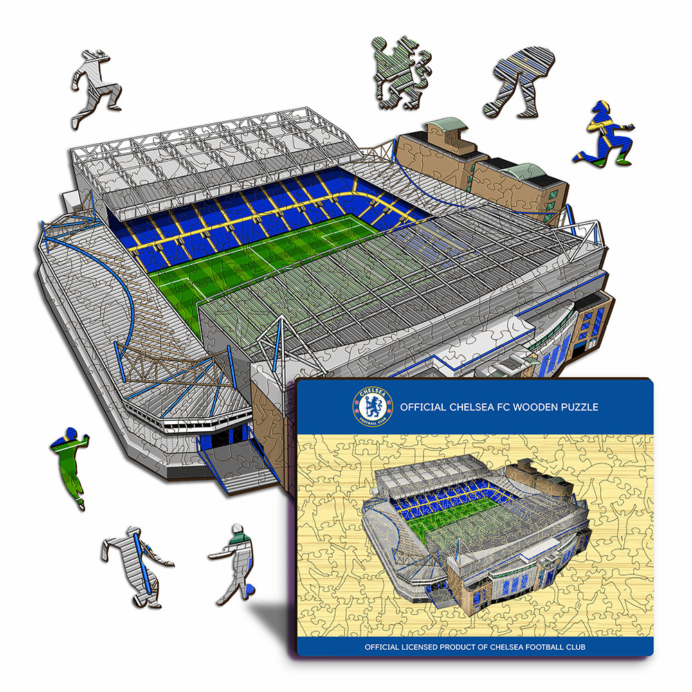 FC Chelsea drevené puzzle Stamford Bridge 270 pcs