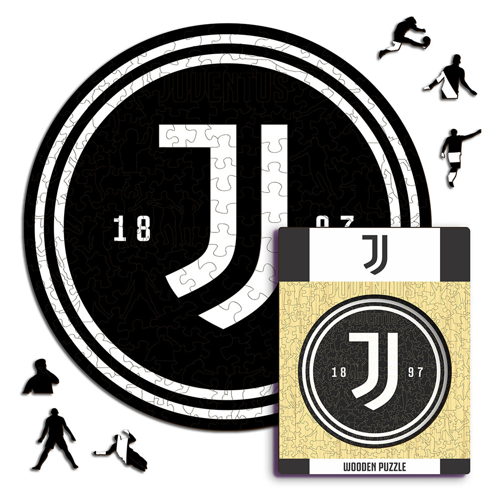 Juventus Torino drevené puzzle Crest 270 pcs