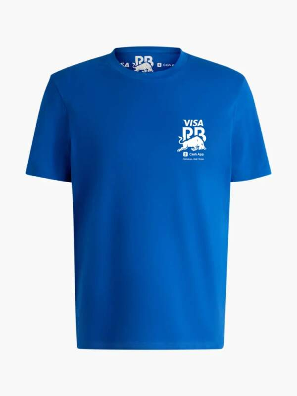 Visa Cash App RB pánske tričko Hugo Logo blue F1 Team 2025