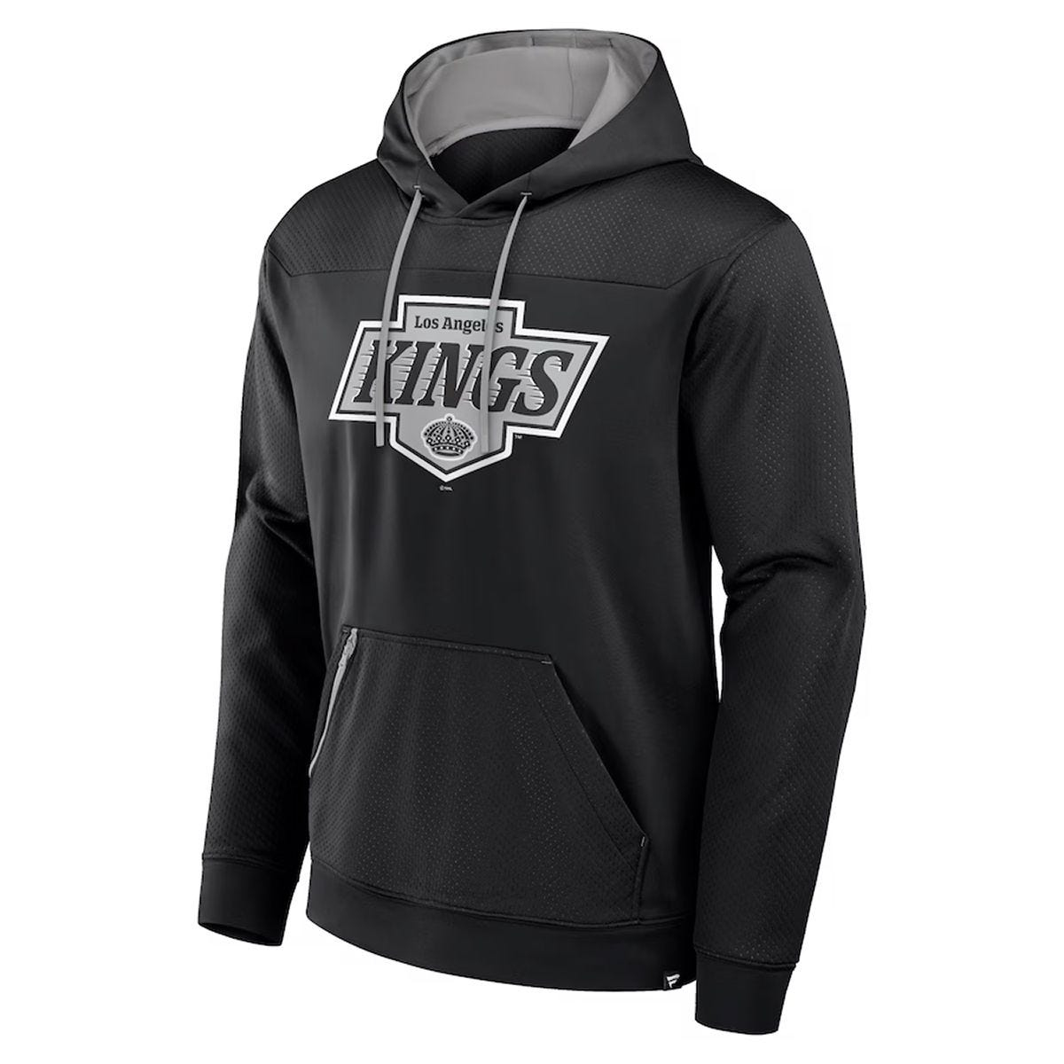 Los Angeles Kings pánska mikina s kapucňou Defender Pullover black