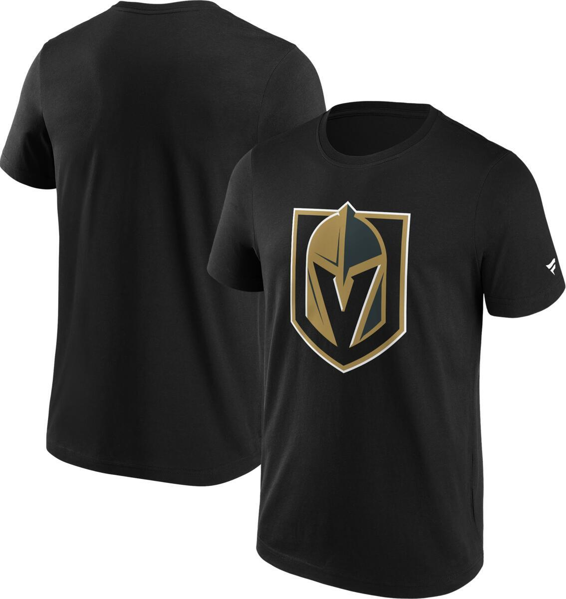 Vegas Golden Knights pánske tričko Primary Logo Graphic black
