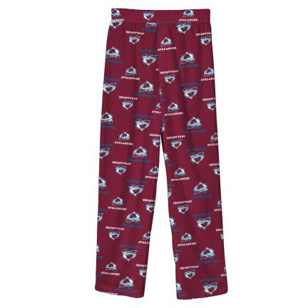 Colorado Avalanche detské pyžamové nohavice Colored Printed Pant