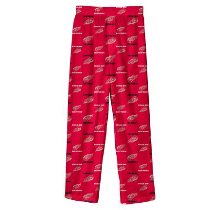 Detroit Red Wings detské pyžamové nohavice Colored Printed Pant