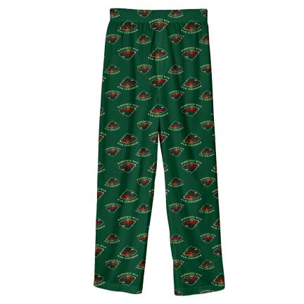 Minnesota Wild detské pyžamové nohavice Colored Printed Pant