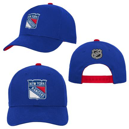 New York Rangers detská čiapka baseballová šiltovka Precurved Snap