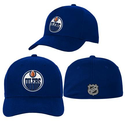 Edmonton Oilers detská čiapka baseballová šiltovka Structured Flex
