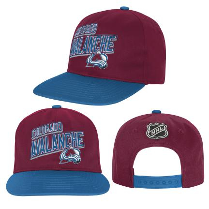 Colorado Avalanche detská čiapka flat šiltovka Essentials Deadstock Snapback