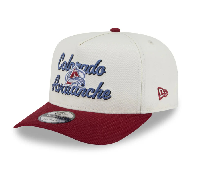 Colorado Avalanche čiapka baseballová šiltovka New Era 950AF Chainstitch white