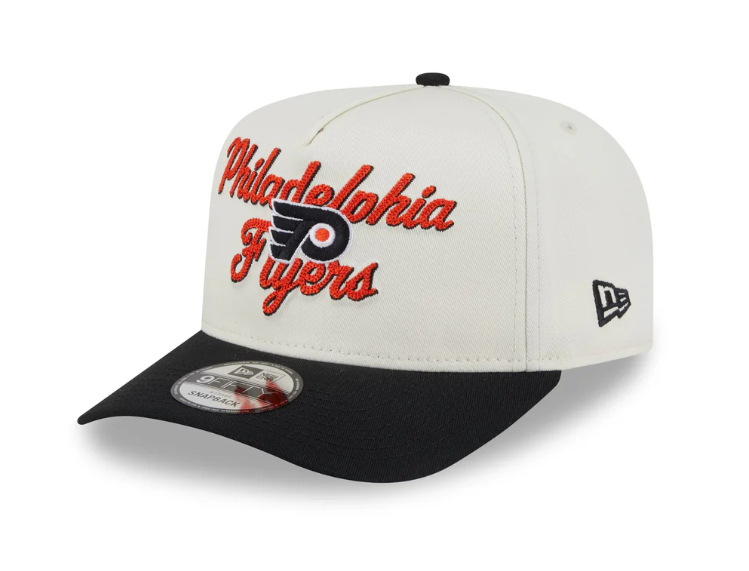 Philadelphia Flyers čiapka baseballová šiltovka New Era 950AF Chainstitch white