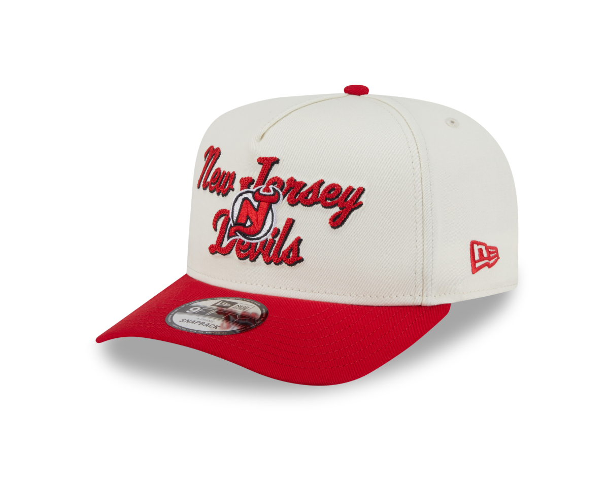 New Jersey Devils čiapka baseballová šiltovka New Era 950AF Chainstitch white