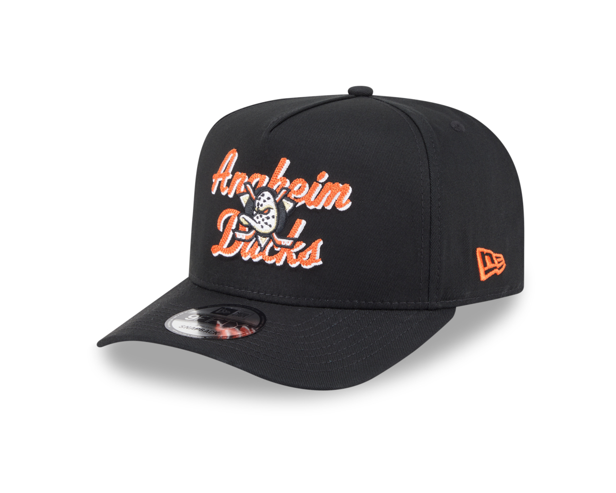 Anaheim Ducks čiapka baseballová šiltovka New Era 950AF Chainstitch black
