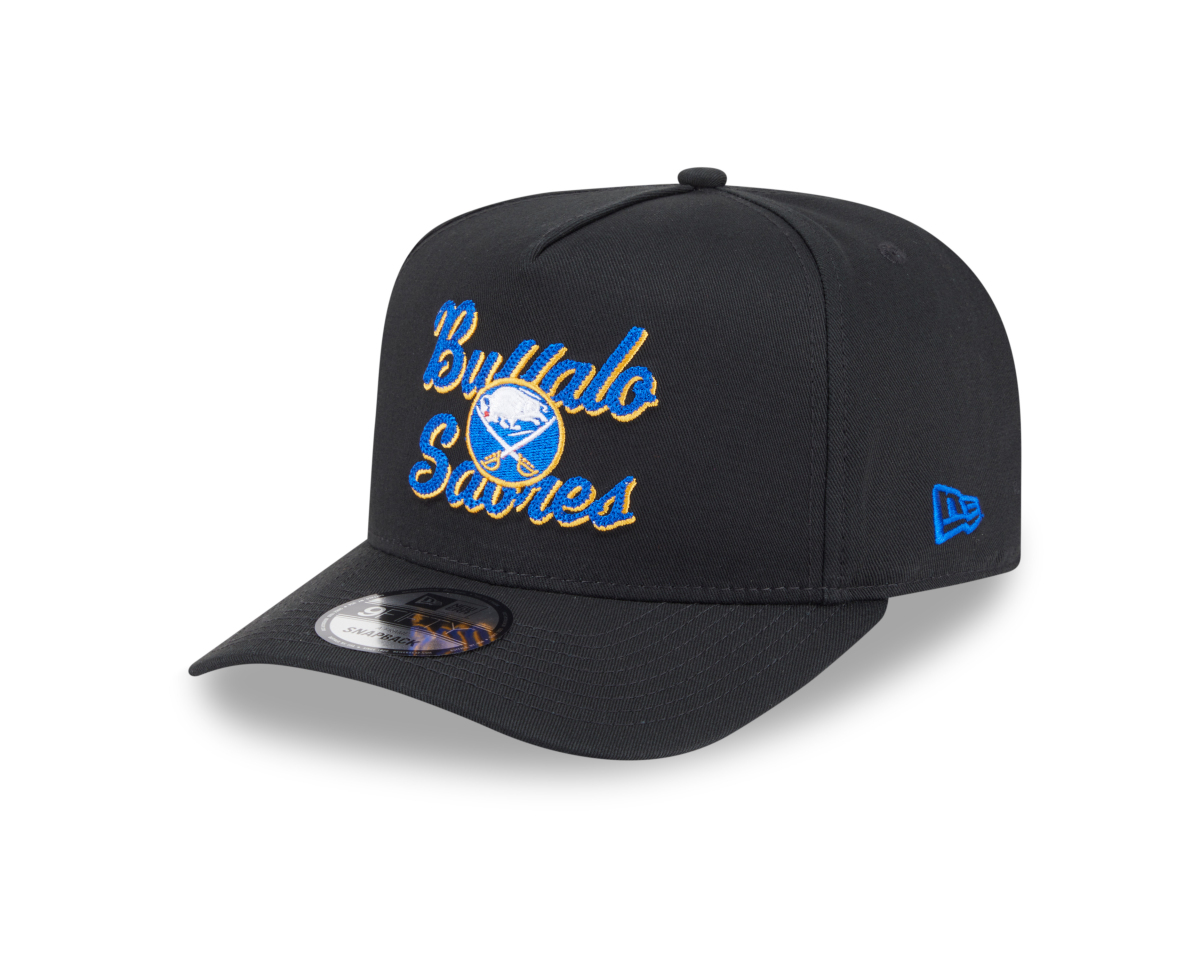 Buffalo Sabres čiapka baseballová šiltovka New Era 950AF Chainstitch black-blue