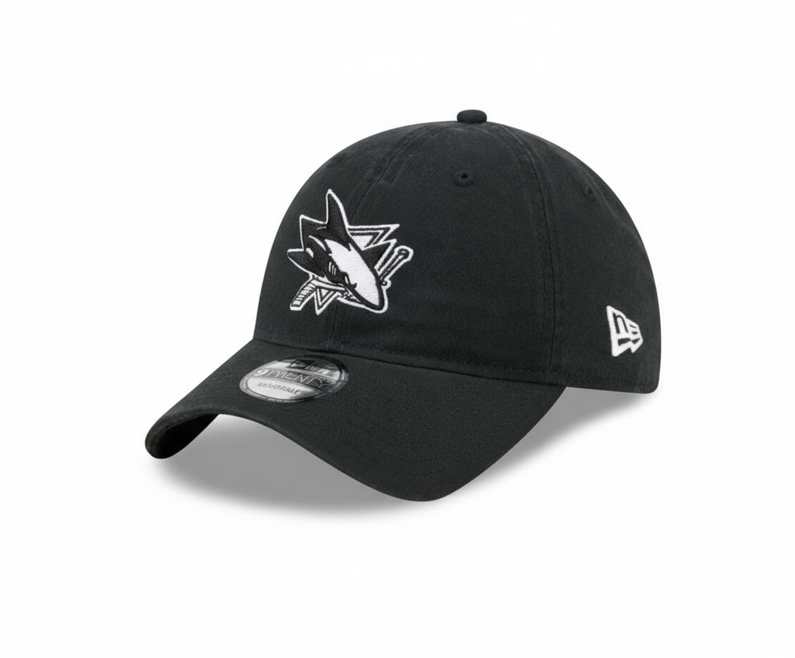 San Jose Sharks čiapka baseballová šiltovka New Era 920 Stamp balck