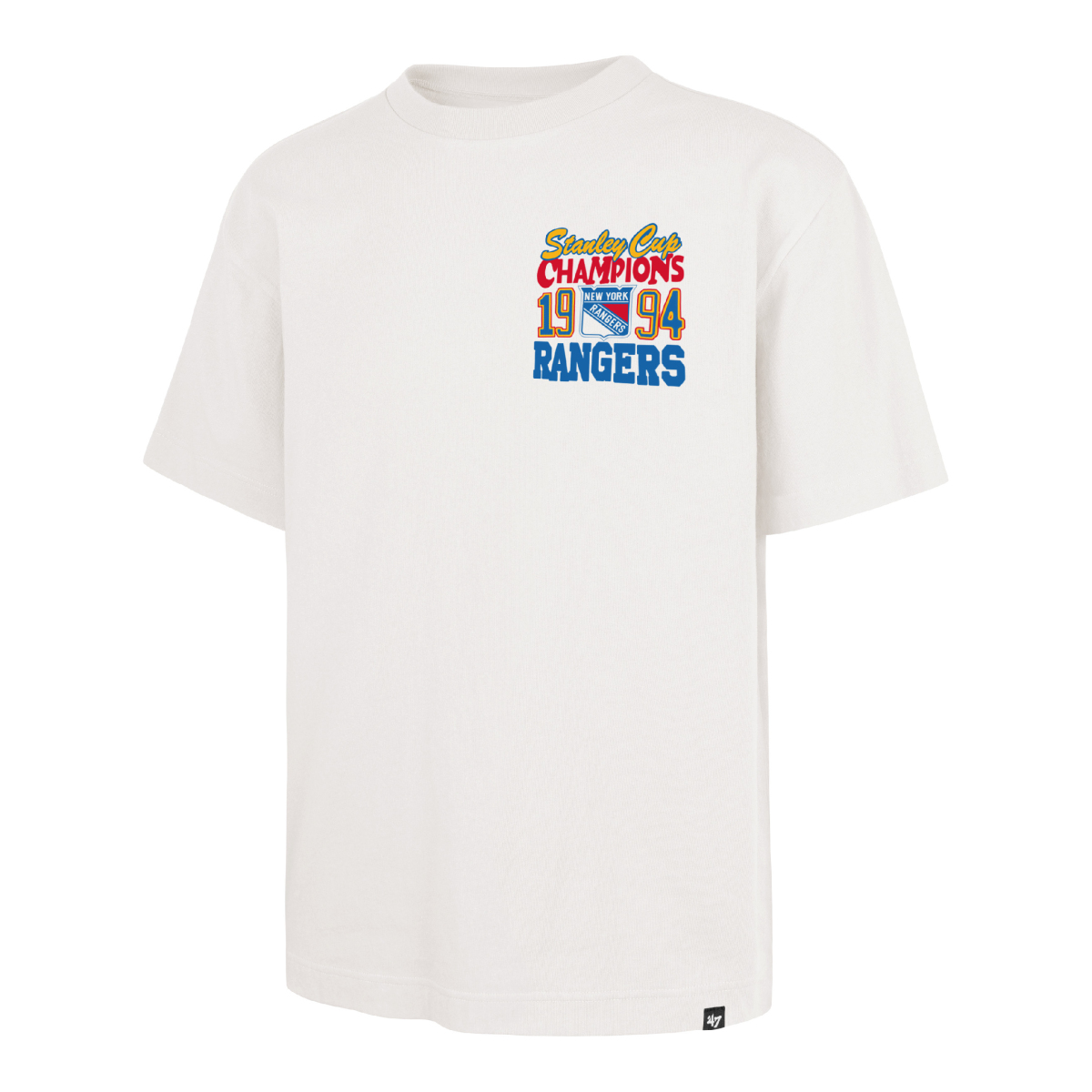 New York Rangers pánske tričko Starside 47 Foundation Tee white