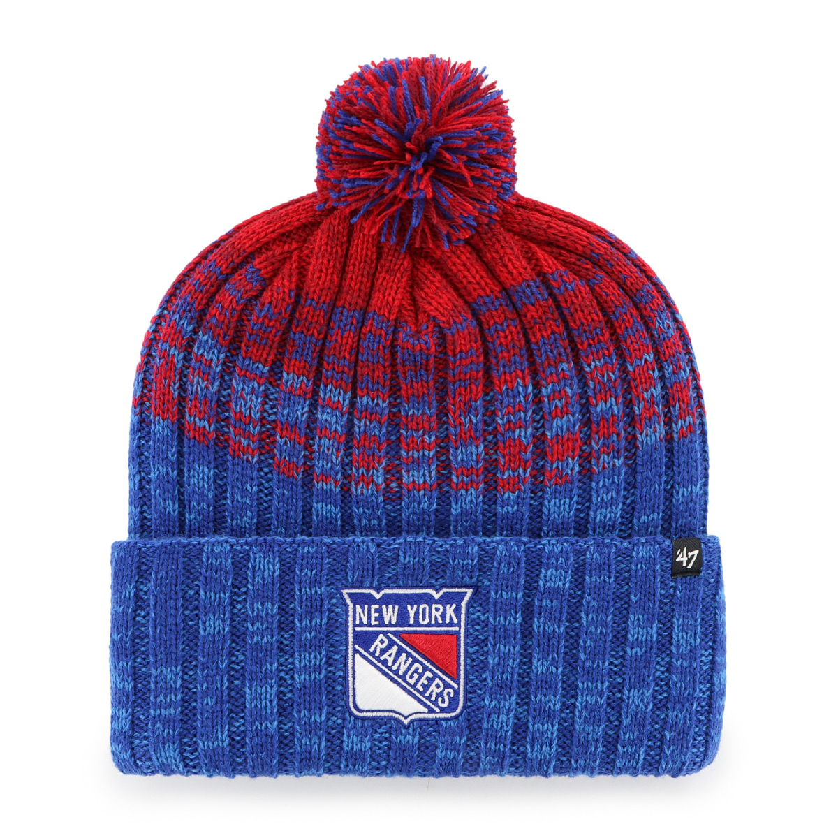 New York Rangers zimná čiapka Cascade 47 Cuff Knit Royal