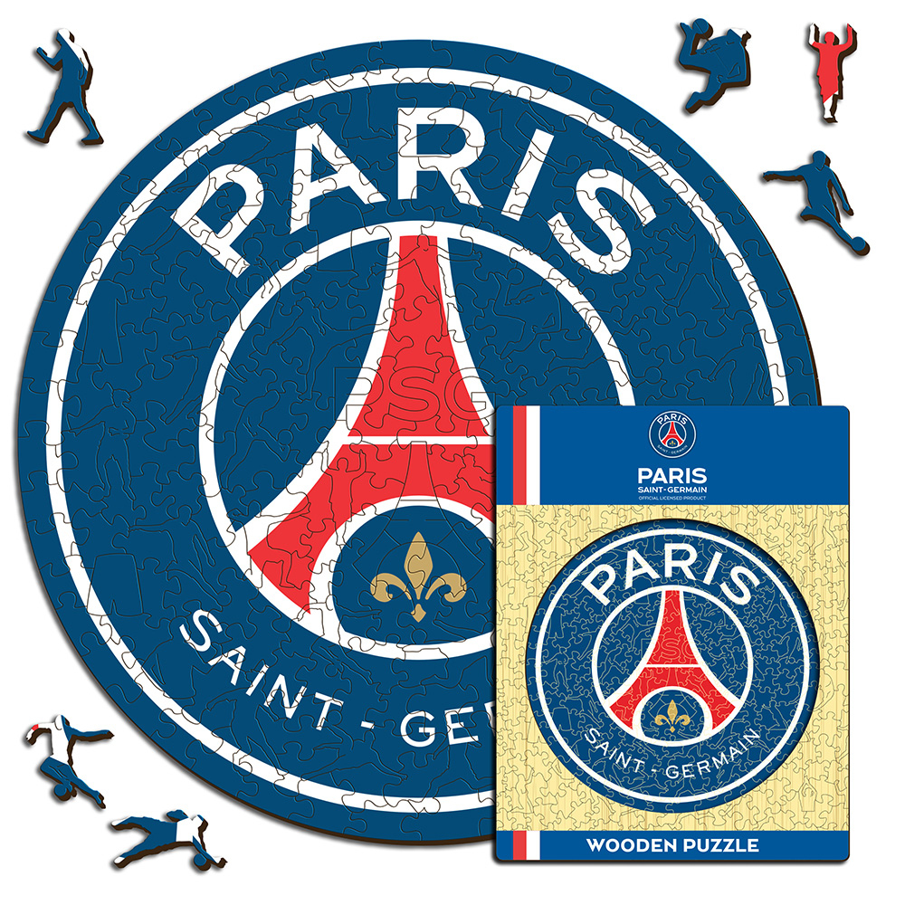 Paris Saint Germain drevené puzzle Crest 500 pcs