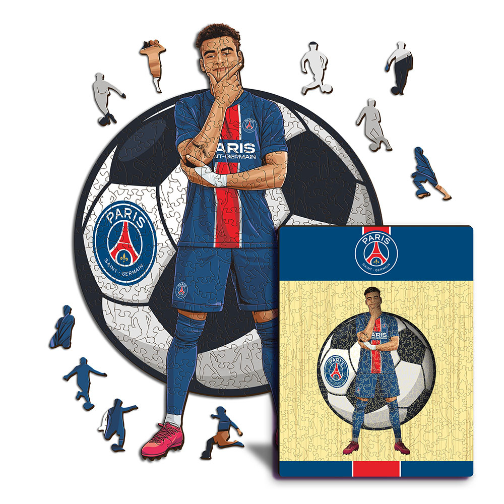 Paris Saint Germain drevené puzzle Désiré Doué 270 pcs