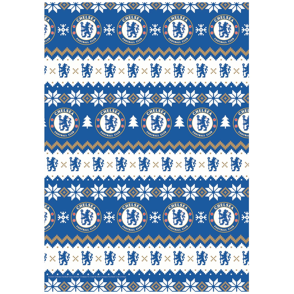 FC Chelsea baliaci papier Christmas 2 pcs