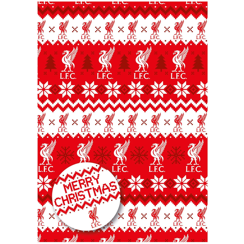 FC Liverpool baliaci papier Christmas 2 pcs
