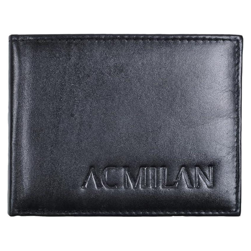 AC Milano kožená peňaženka Text
