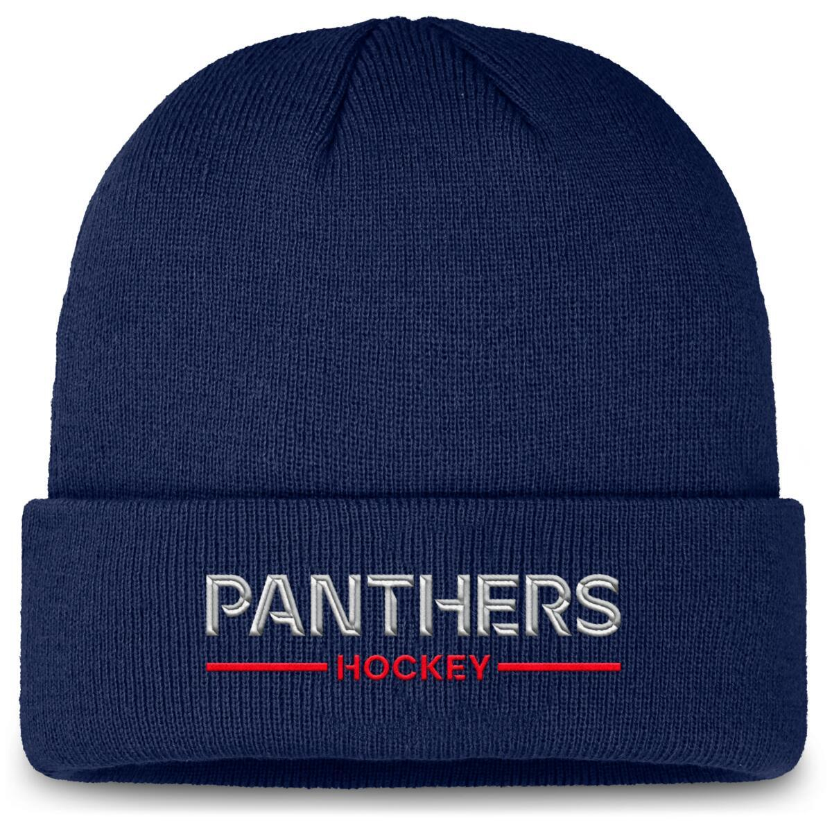 Florida Panthers zimná čiapka Authentic Pro A/Cap Cuffed