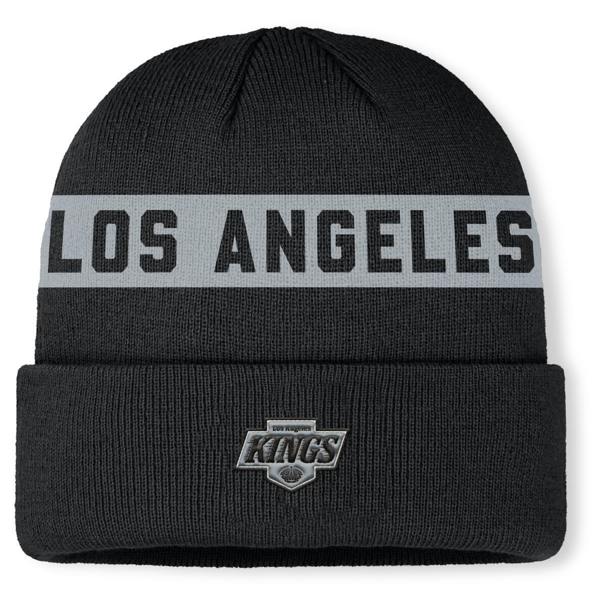 Los Angeles Kings zimná čiapka Authentic Pro A/Cap Cuffed inscription