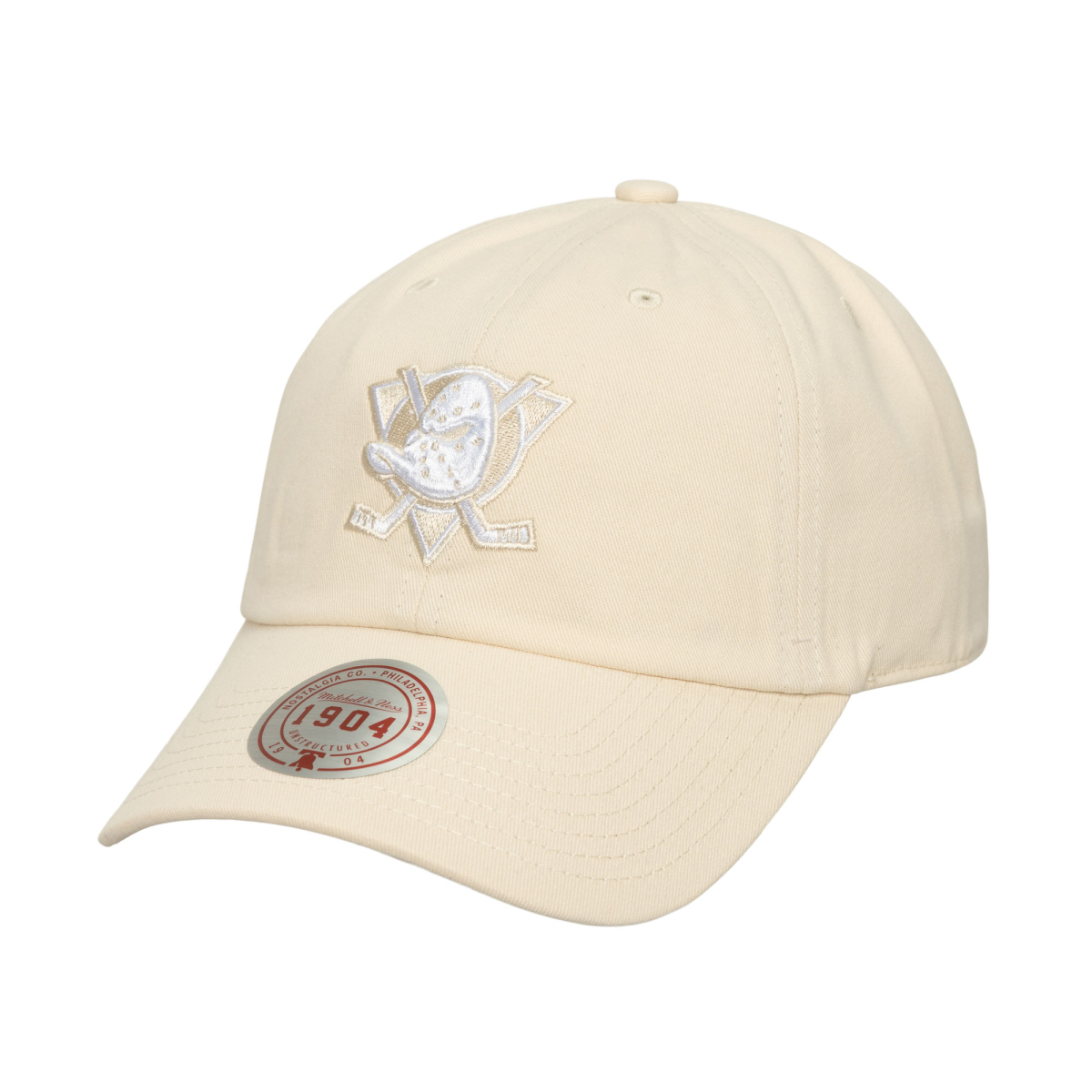 Anaheim Ducks čiapka flat šiltovka Fashion Basic Strapback white