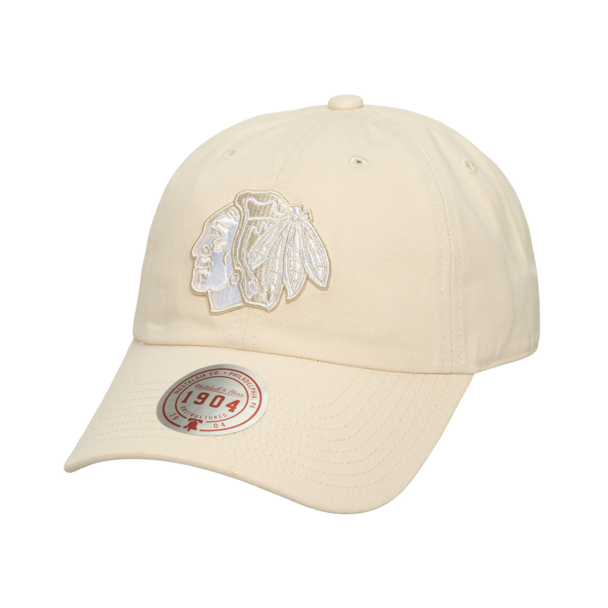 Chicago Blackhawks čiapka flat šiltovka Fashion Basic Strapback white