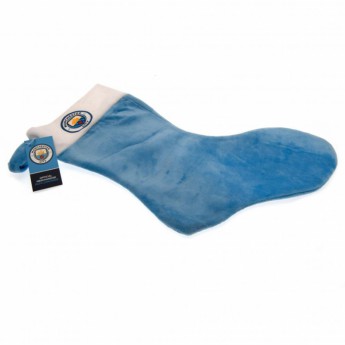 Manchester City vianočné pančuchy Supersoft Christmas Stocking