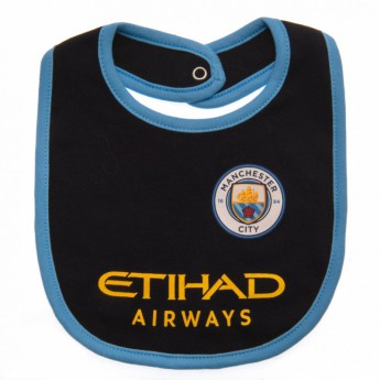 Manchester City detský podbradník 2 Pack Bibs PL